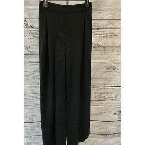 Womens 3XL‎ Black Wide Leg Palazzo Pants Elastic Waist Casual Lounge